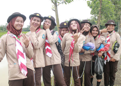 Sekitar 500 Siswa SMK Tamtama Kroya Mengikuti Pelantikan Penegak Bantara